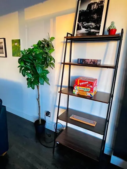 Apartment Sunny Penthouse On 17Th Ave, 1 Bedroom, 1 Loft Bed With Ladder, 1 Sofa Bed, Sleeps 6, Downtown Calgary Canada
